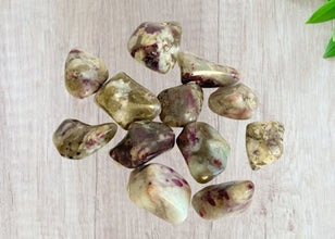 Pink Tourmaline Pocket Energy Tumble Stone