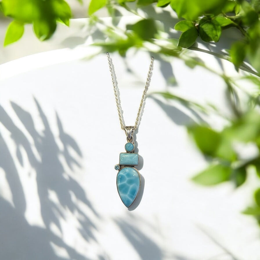 Larimar Pendant
