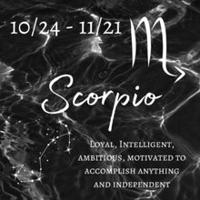 Scorpio Crystal Zodiac Set