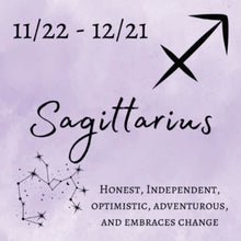 Sagittarius Bracelet with Crystal Set