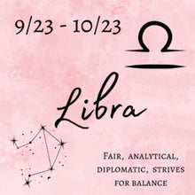 Libra Bracelet with Crystal Set