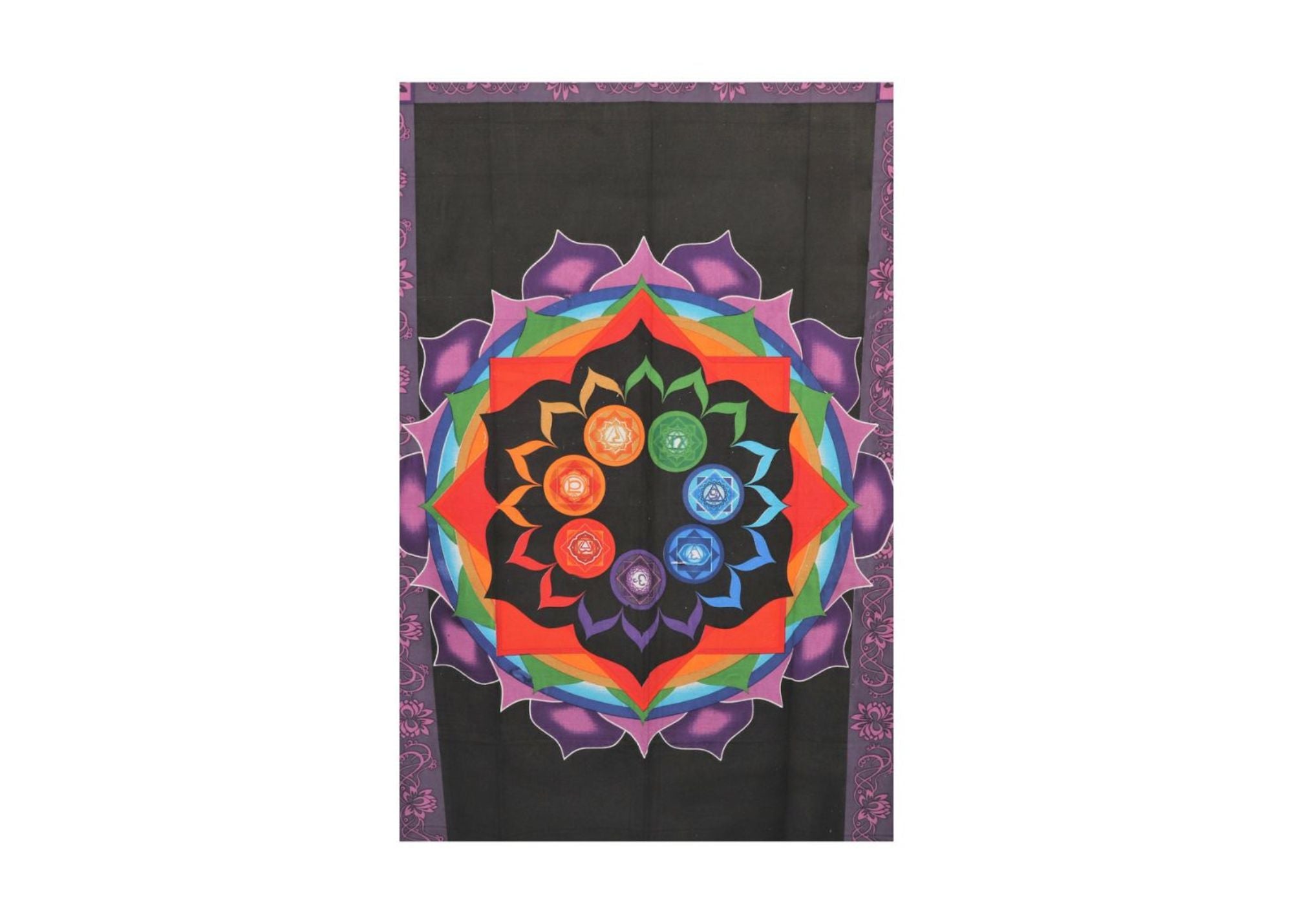 Rainbow Chakra Tapestry