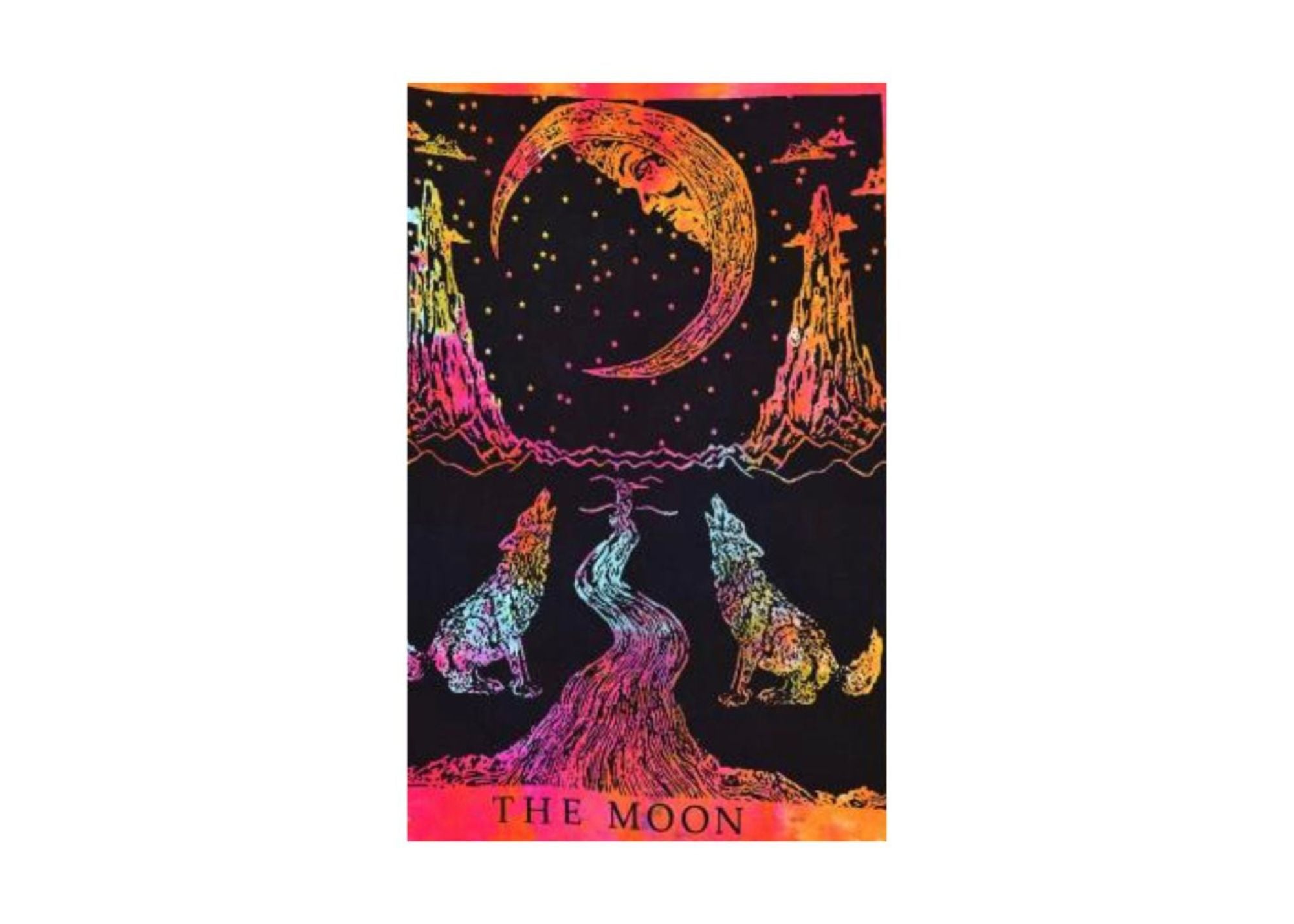 The Moon Cotton Tapestry