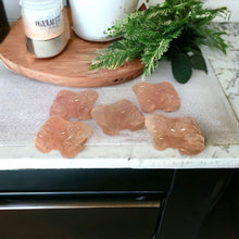 Natural Gemstone Frogs