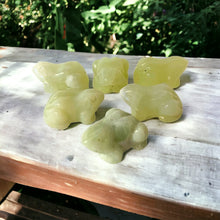 Natural Gemstone Frogs
