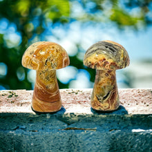 Carved Gemstone Mushroom 2”