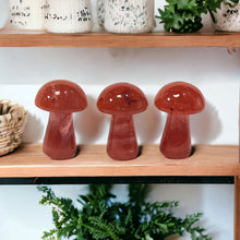 Carved Gemstone Mushroom 2”