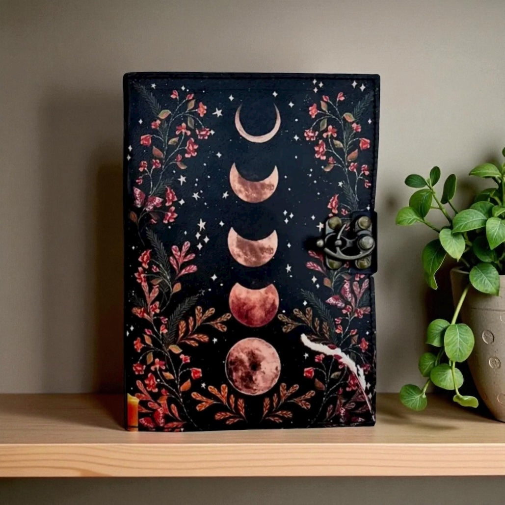 The Lunar Path Leather Journal