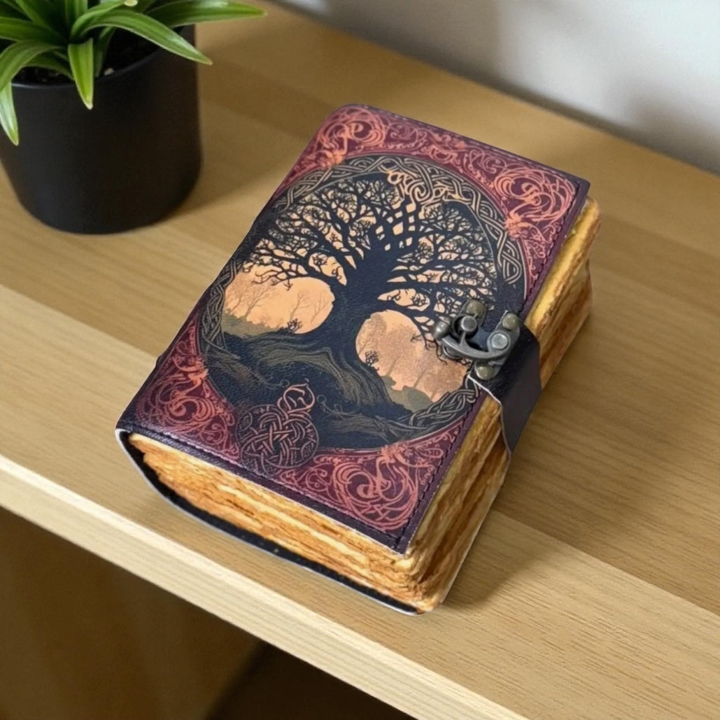 Tree of Echoes Leather Journal