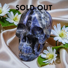 Sodalite Skull