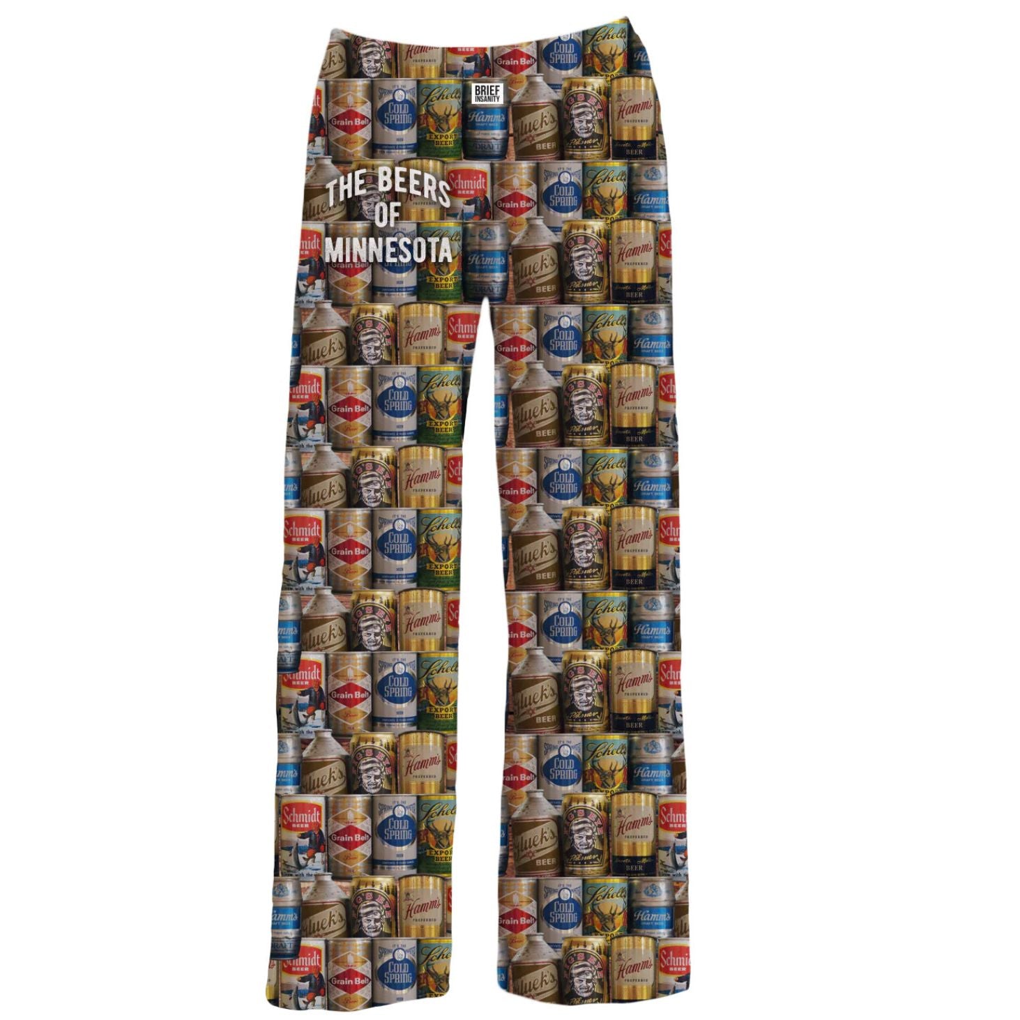 Beers of Minnesota Brief Insanity Pajama/Lounge Pants