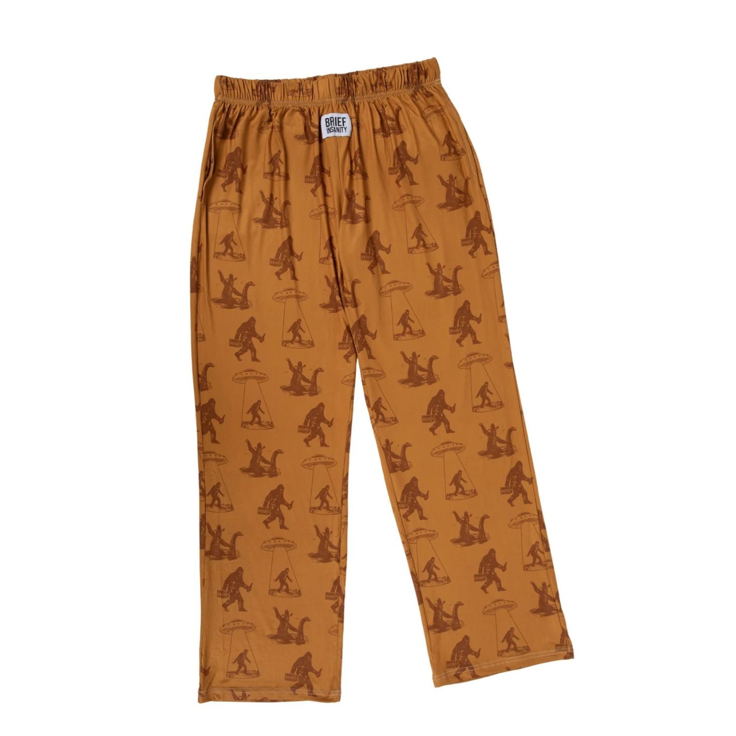 Bigfoot Abduction Brief Insanity Pajama/Lounge Pants