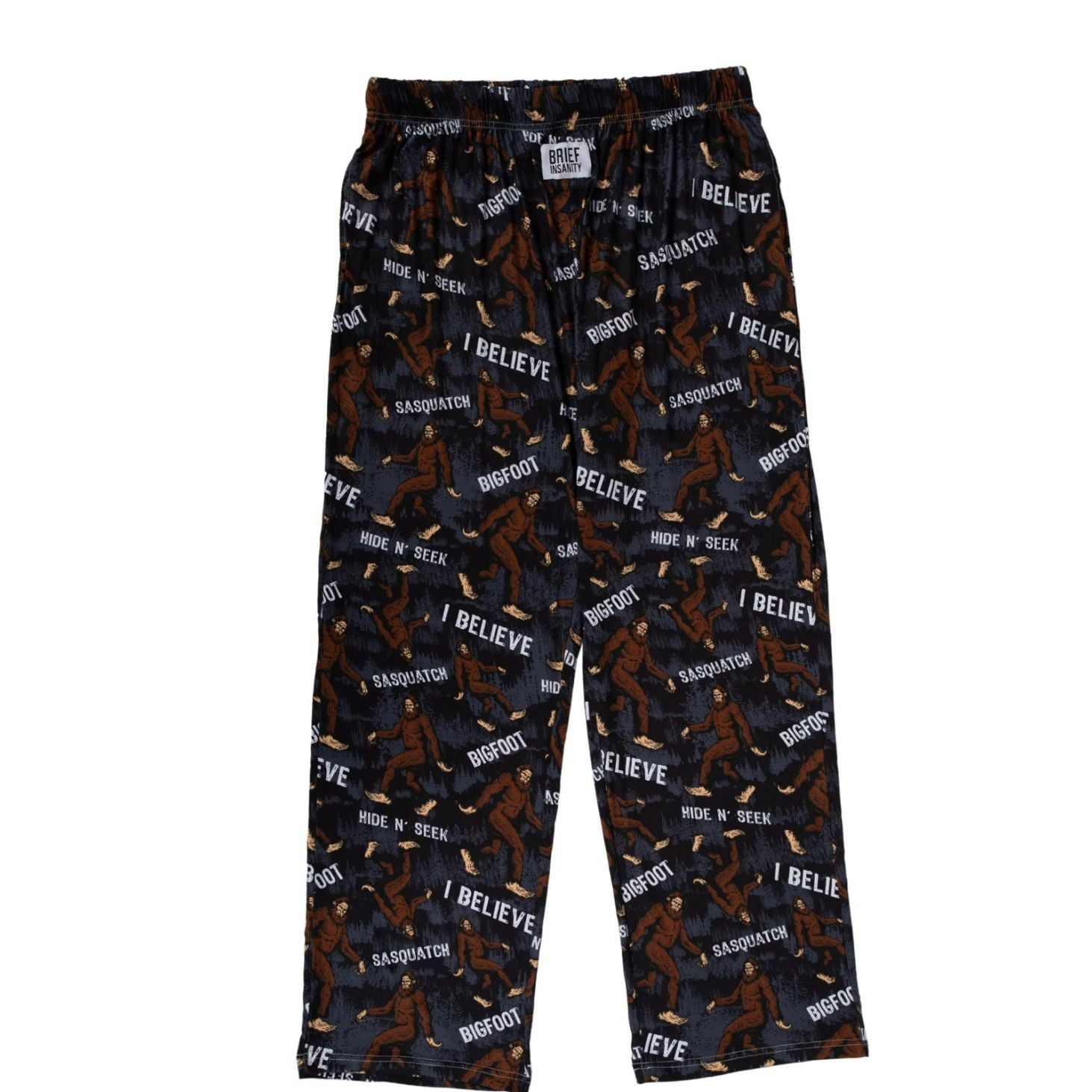 Bigfoot Charcoal Brief Insanity Pajama/Lounge Pants