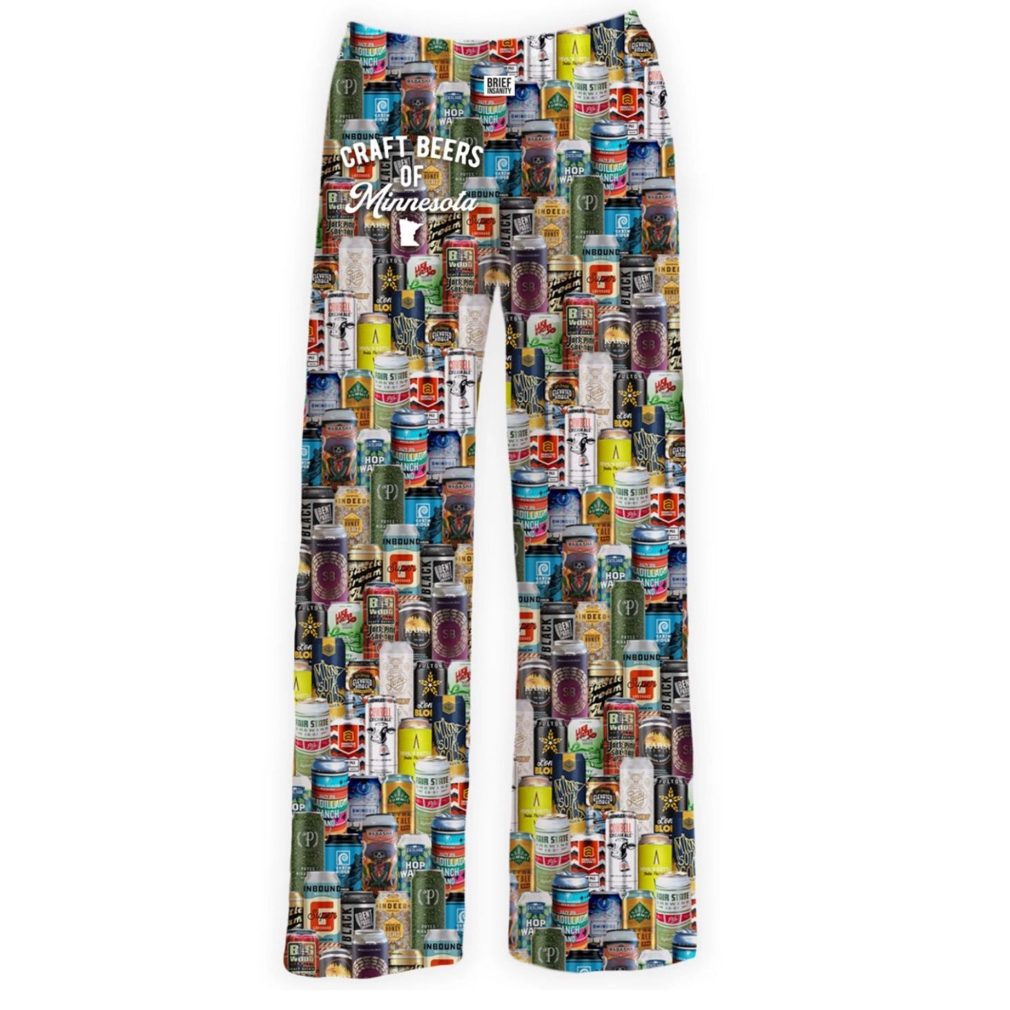 Craft Beers Of Minnesota Brief Insanity Pajama/Lounge Pants