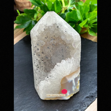 Agate Druzy Geode Tower