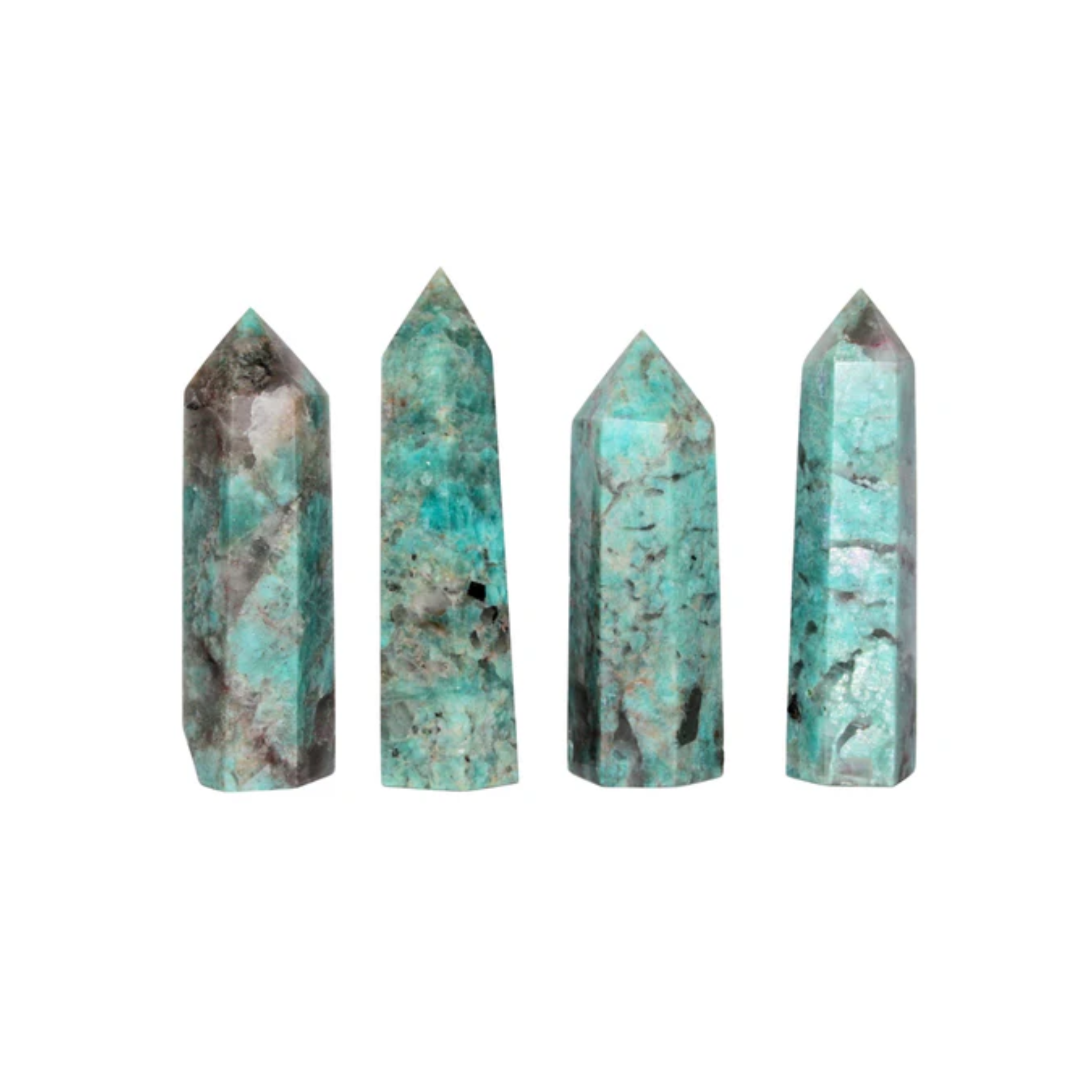 Amazonite Tower 2”-3.5”