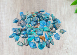Shattuckite Pocket Energy Tumble Stone