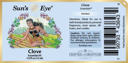 Clove Essential Oil: .5 fl oz