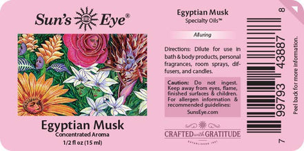 Egyptian Musk Oil: .5 fl oz