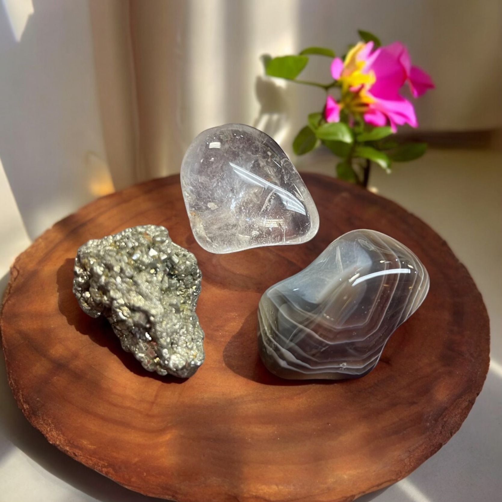 Libra Crystal Zodiac Set