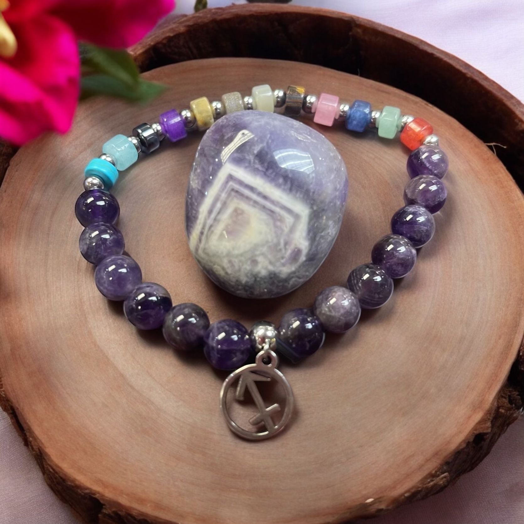 Sagittarius Bracelet with Crystal Set