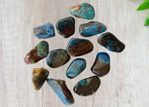 Shattuckite Pocket Energy Tumble Stone