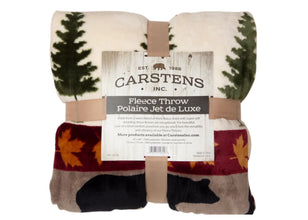 Tall Pine Plush Throw