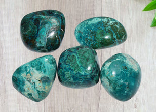 Chrysocolla Pocket Energy Stones