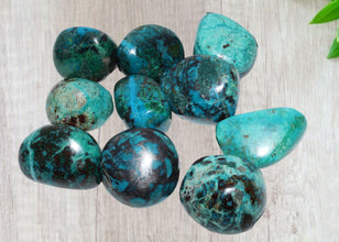 Chrysocolla Pocket Energy Stones