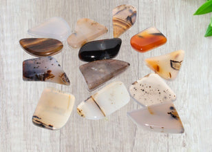 Montana Moss Agate Pocket Energy Stones