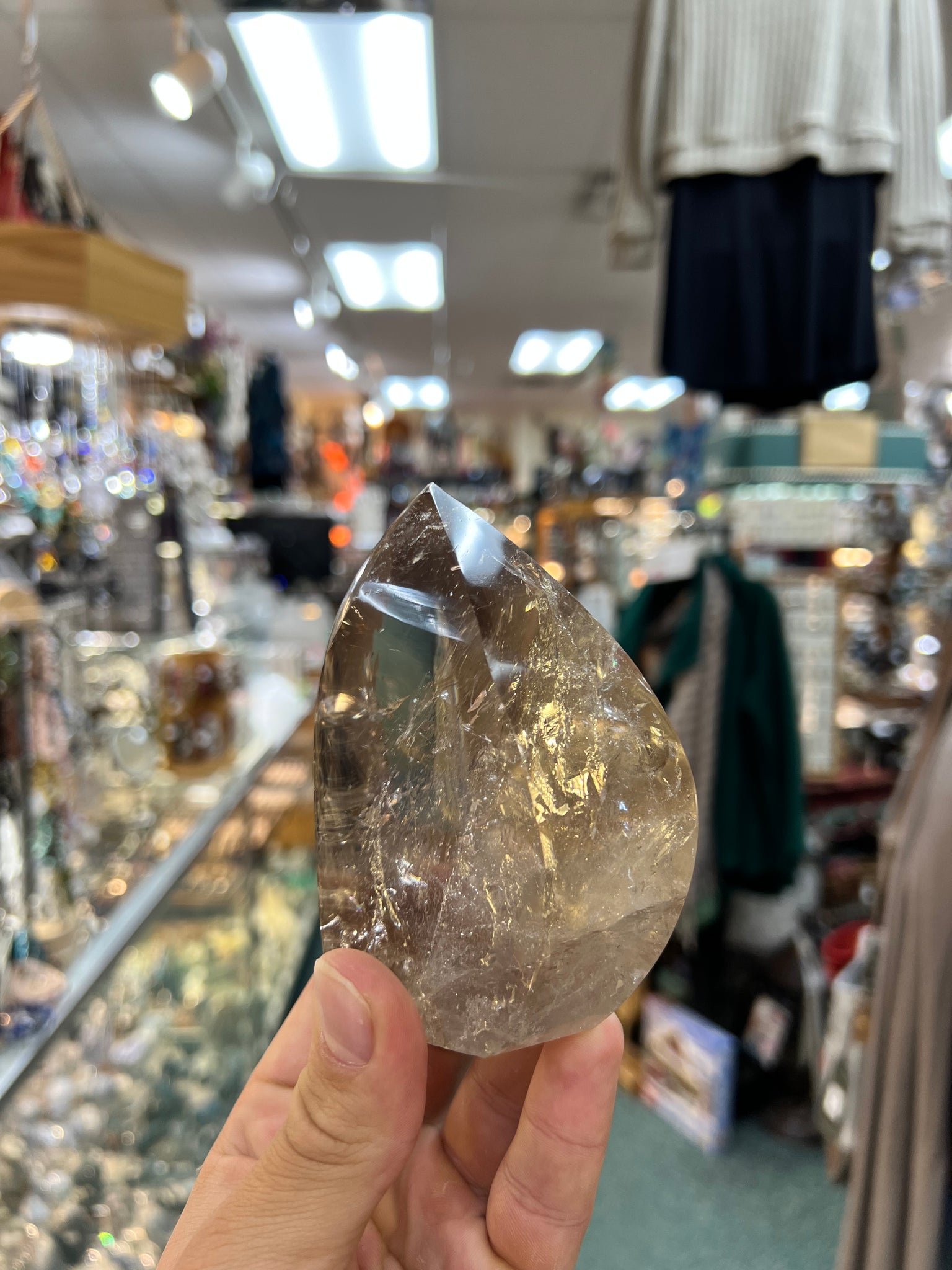 Smokey Quartz Flame