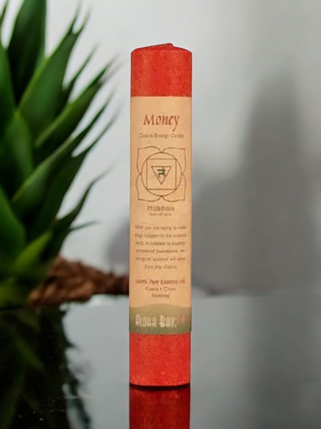 Chakra Energy Pillar Aloha Bay Candle Money