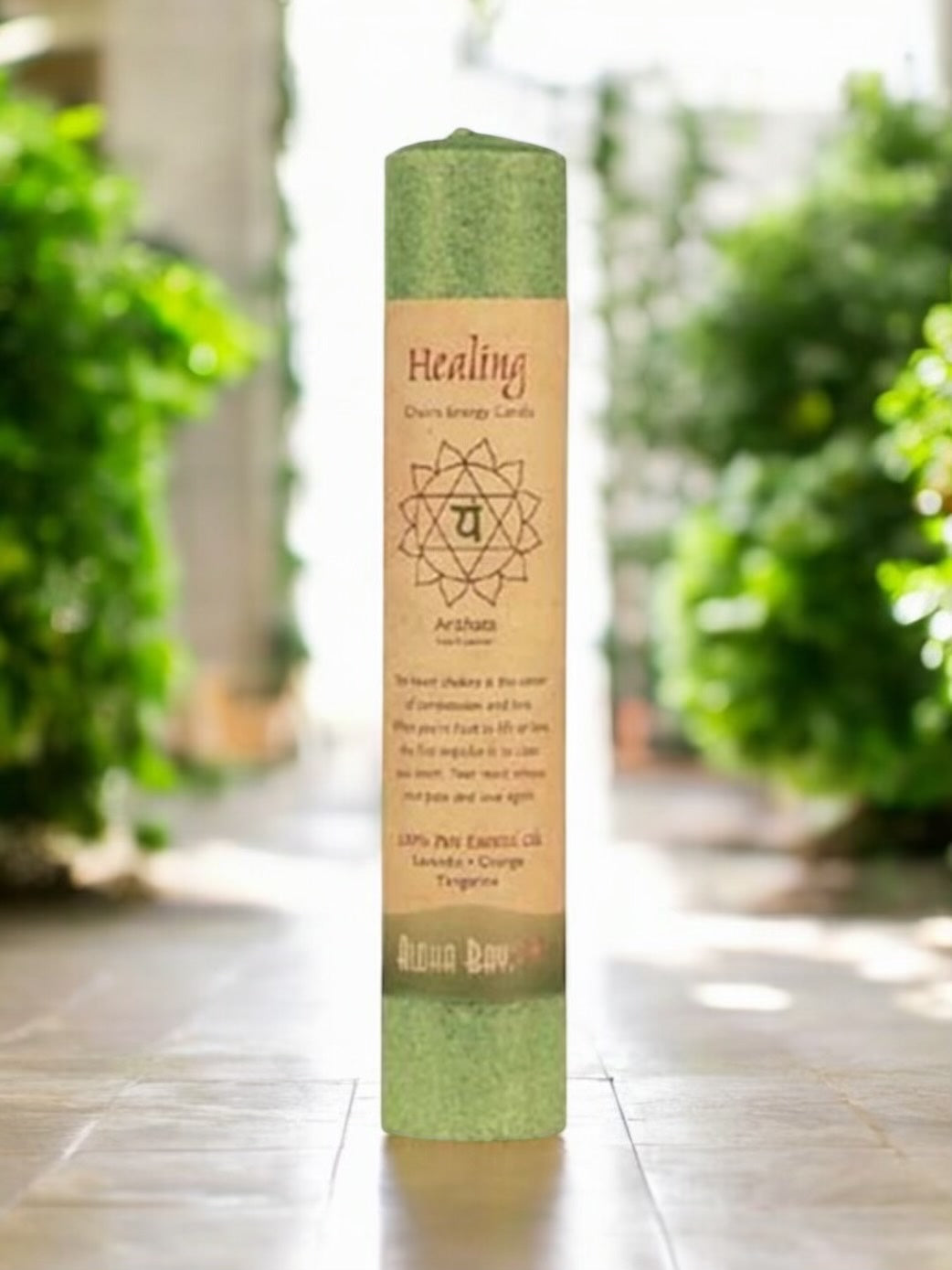 Chakra Energy Pillar Aloha Bay Candle Healing