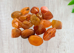 Carnelian Pocket Energy Tumble Stone