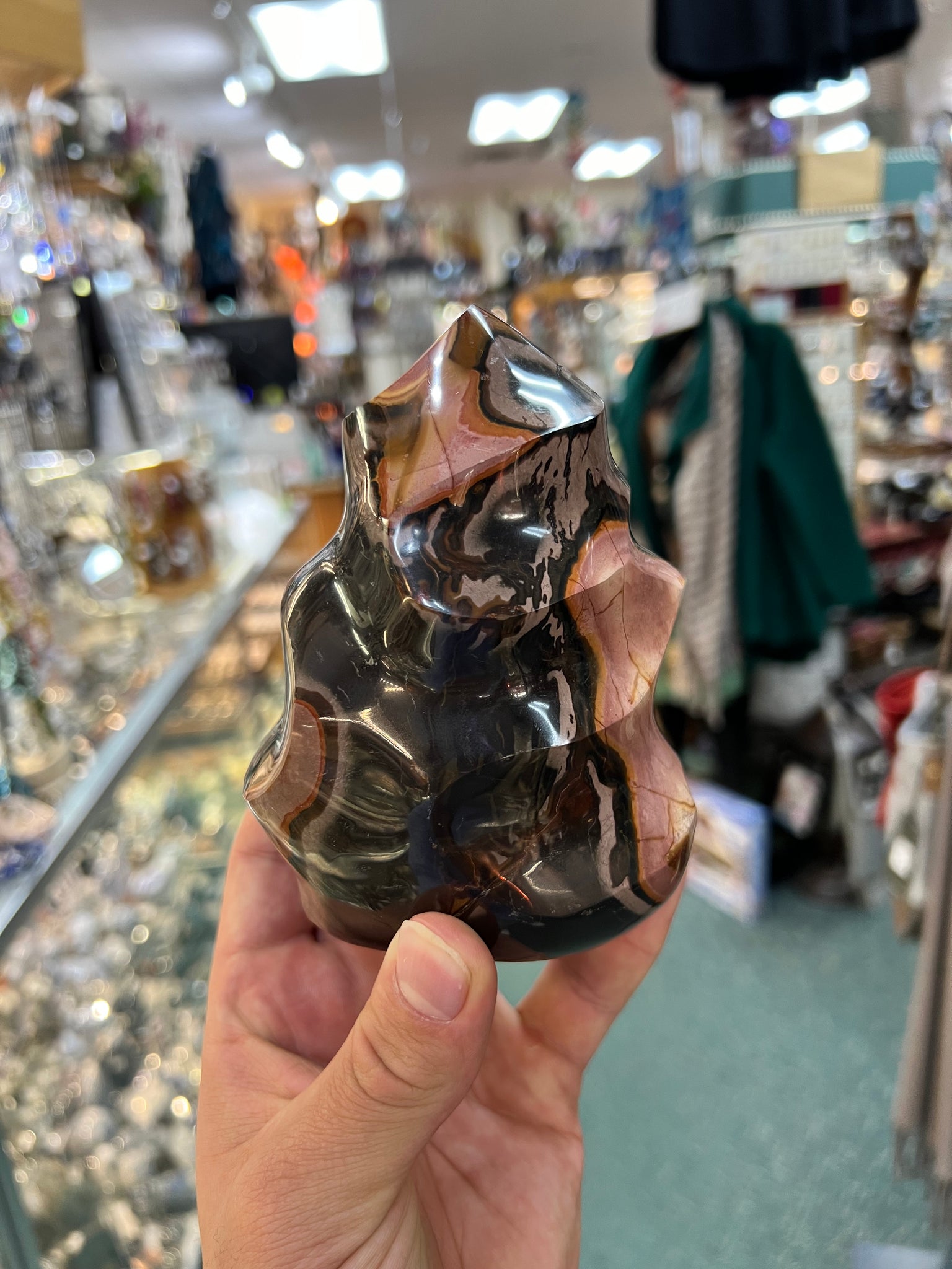 Large Desert Jasper Flame