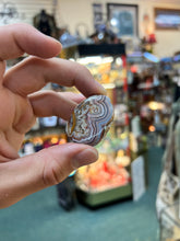 Crazy Lace Agate Palm Stone