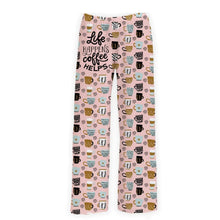 Life Happens, Coffee Helps Brief Insanity Pajama/Lounge Pants